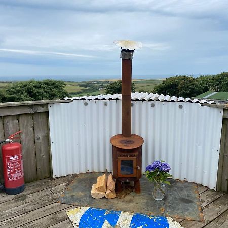 Coastal Stay Bell Tent Porthgain Exterior photo